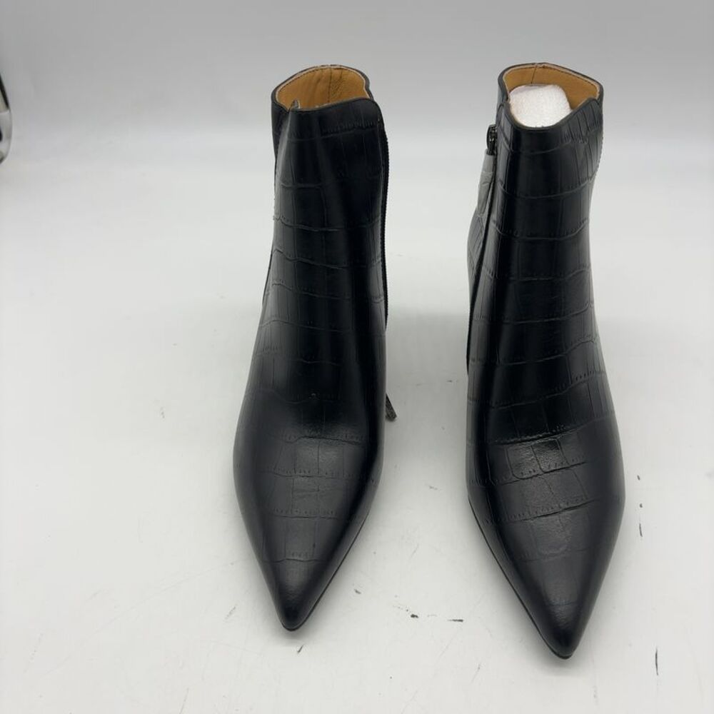 Tiffany & Fred Paris Embossed Leather Bootie